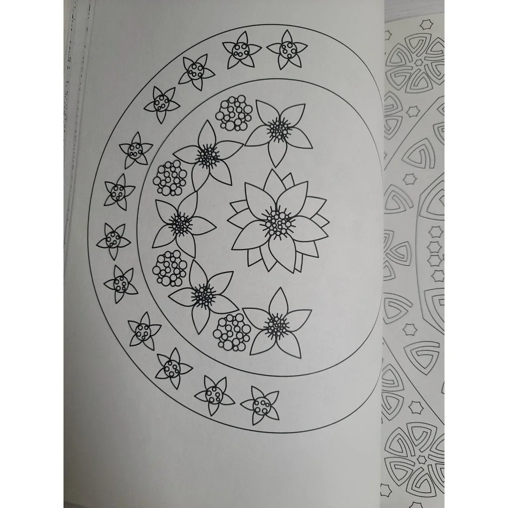 Mandalas For Mindfulness Book Creativity Crafty Imagination Calming‎ Relax Paint